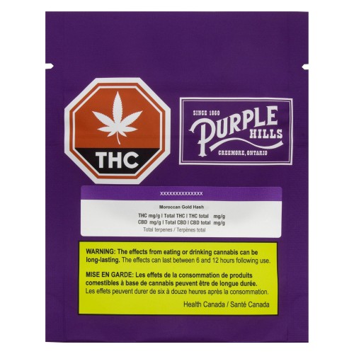 Purple Hills - Moroccan Gold Hash