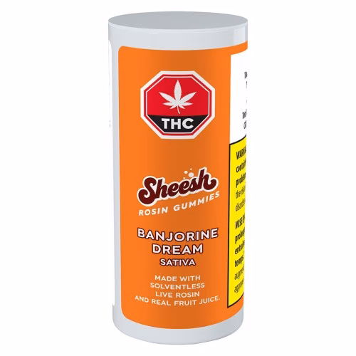 Sheesh - Banjorine Dream Sativa Live Rosin Gummies
