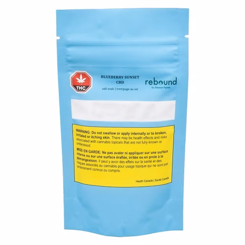 Rebound by Stewart Farms - Blueberry Sunset CBD Salt Soak