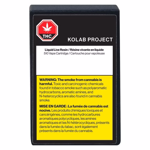 Kolab Project - Liquid Live Resin 510 Thread Cartridge
