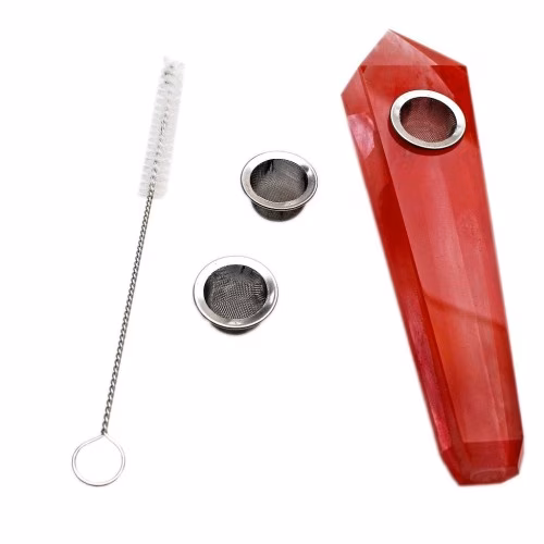 CRYSTAL PIPE KARMA GLASS LAVA