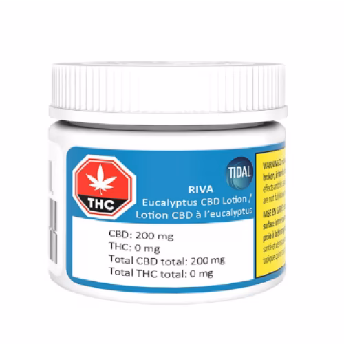 Riva Eucalyptus CBD Lotion