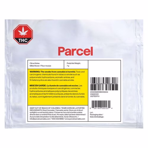 Parcel - Citrus Notes Milled Flower
