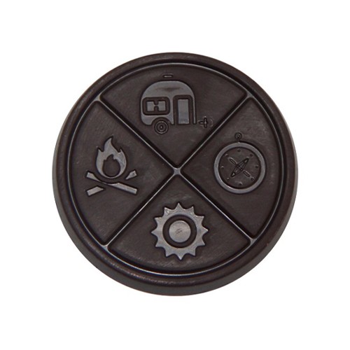 Hazy Mint THC Organic Dark Chocolate