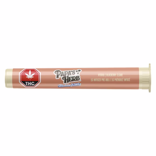 Papa Joe's Organics - Blueberry Zlshie Triple Infused Pre-Roll