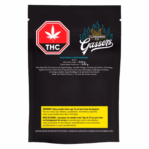 Claybourne - Gassers Blue Dream Liquid Diamonds AIO