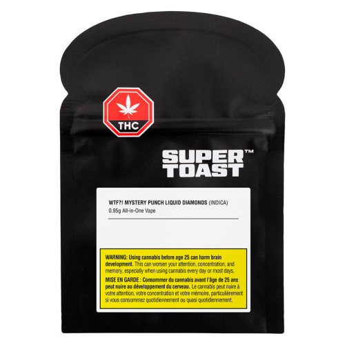 Super Toast - WTF?! Mystery Punch Liquid Diamonds All-in-One Vape