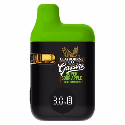 Gassers Super Sour Apple Liquid Diamonds AIO