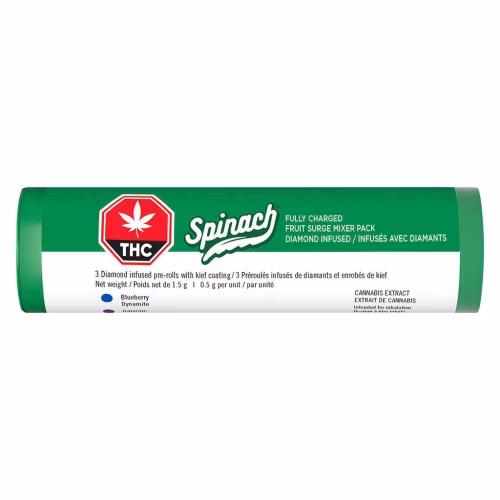 Spinach - Fully Charged Fruit Surge Mixer Pack Infused