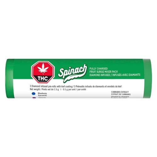 Spinach - Fully Charged Fruit Surge Mixer Pack Infused