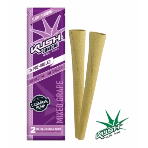 Hemp Wrap Kush Cones Grape