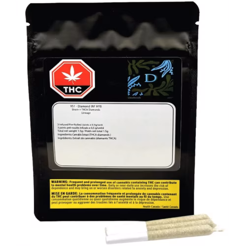 Headstone Cannabis - VS1 Diamond Infused Pre-Roll