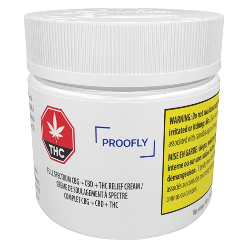Proofly - Full Spectrum CBG + CBD + THC Relief Cream