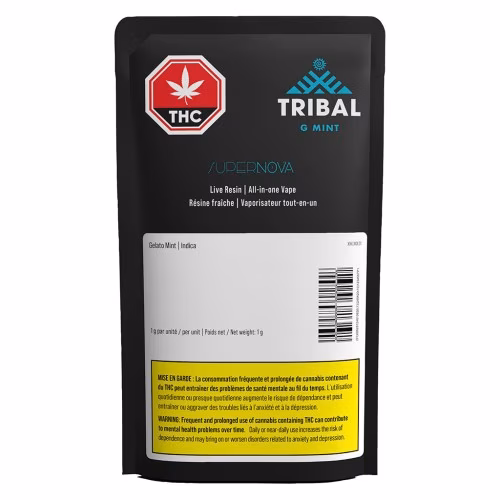 Tribal - G Mint Supernova Live Resin All-in-one Vape