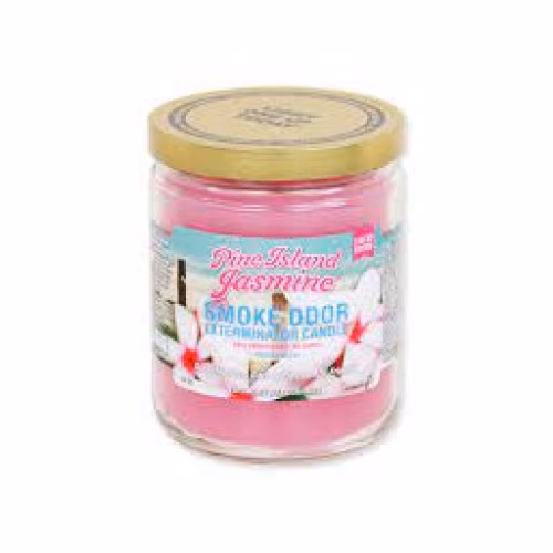 SMOKE ODOR PINE ISLAND JASMINE CANDLE
