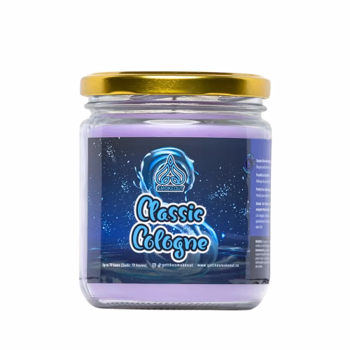 Smoke Out Odour Eliminating Candle - 13oz (Classic Cologne)