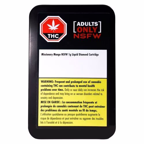 Adults Only - Missionary Mango NSFW Liquid Diamond 510 Thread Cartridge