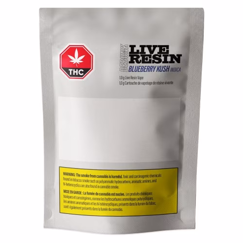Debunk - Blueberry Kush Live Resin 510 Thread Cartridge