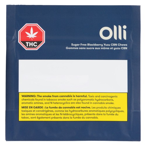 Sugar Free Blackberry Yuzu CBN Soft Chews image 2