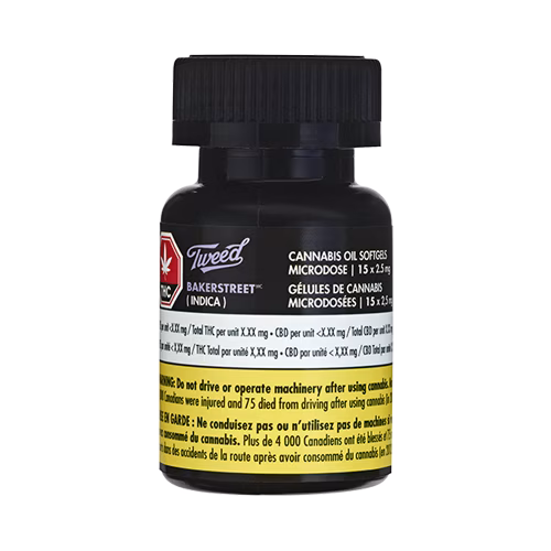 Tweed - Bakerstreet Softgels (2.5mg)