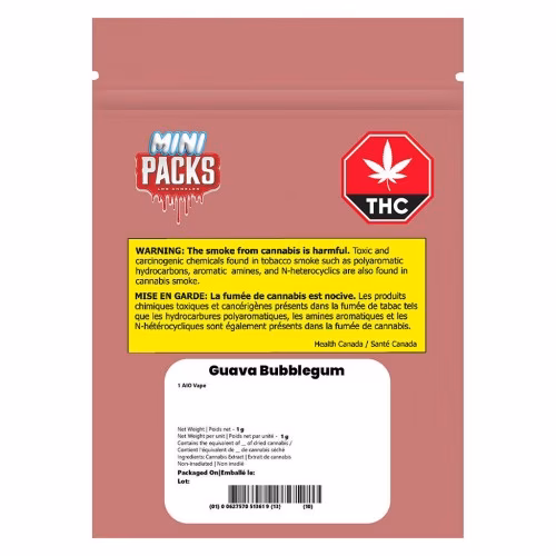 PACKS - Mini Packs Guava Gum