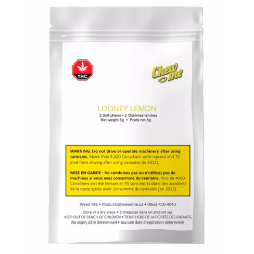 Chew Me - Looney Lemon Gummies