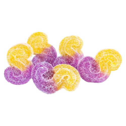 SOURZ by Spinach - Peach Passionfruit 1:1:1 Gummies (CBN:CBD:THC)