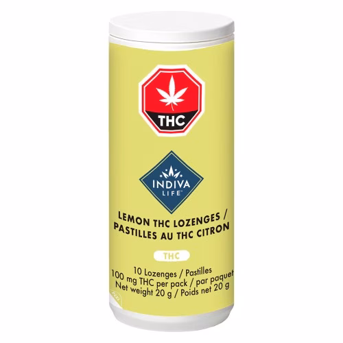 Indiva Life - Lemon THC Lozenges