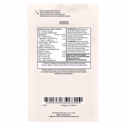 Glenn's - No.15 Delta 9 Distillate-Watermelon