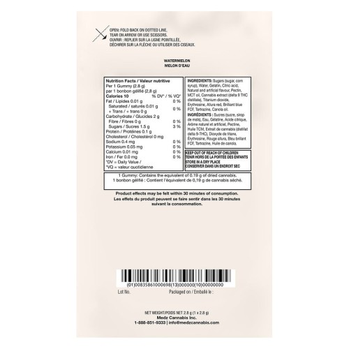 Glenn's - No.15 Delta 9 Distillate-Watermelon