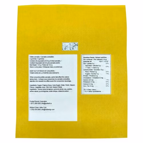 elev8 by DayDay - CBG+CBD+THC Gummies - Morning Mango