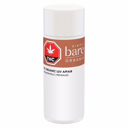 Simply Bare - BC Organic Luv Affair Pre-Roll