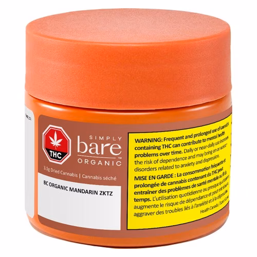 Simply Bare - BC Organic Mandarin Zktz