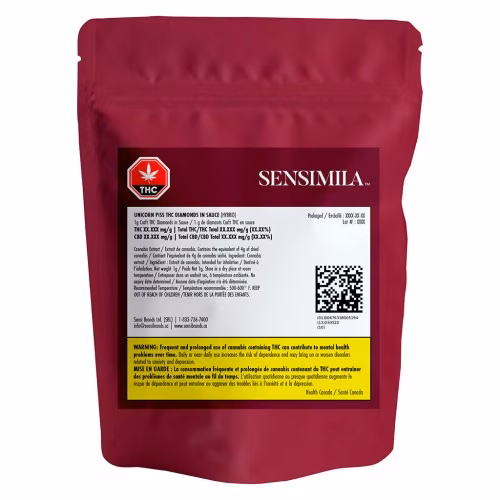 Sensimila - Unicorn Piss THC Diamonds in Sauce