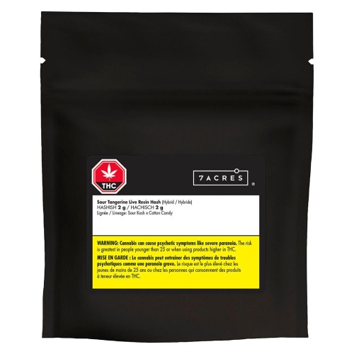 7ACRES - Sour Tangerine Live Resin Hash