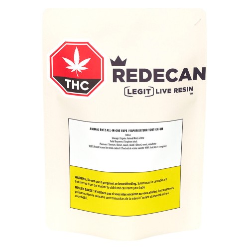 Redecan - Legit Live Resin Animal Rntz All-in-one Vape