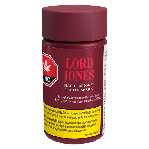 Lord Jones - Hash Fusions Taster Series Infused