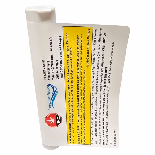 Simcoe Bud - Ice Cream Cake Pre-Roll