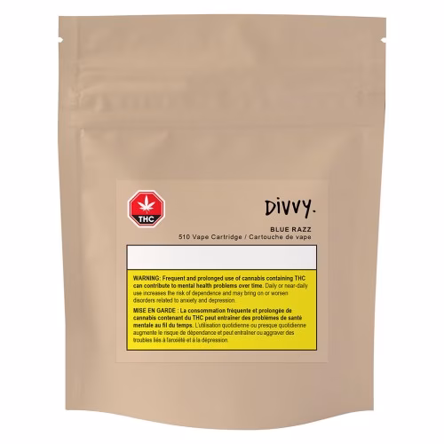 Divvy - Blue Razz 510 Thread Cartridge