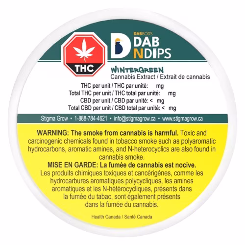 Dab Bods - Dab N Dips Wintergreen