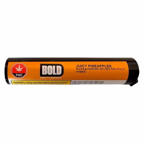 BOLD - Juicy Pineapples Diamond Infused
