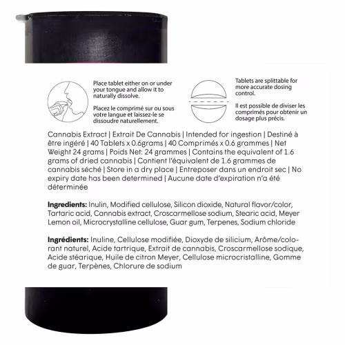 Portals - Watermelon Lemonade 5:1:1 THC:CBG:CBD Orally Dissolving Tabs