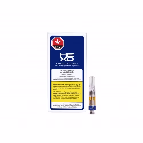 Hexo - Granddaddy Purple Vape Cartridge
