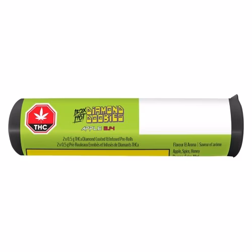 BOXHOT - Diamond Doobies - Apple 3.14 Infused Pre-roll