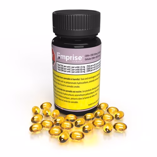 CBN + CBD 50mg Softgels