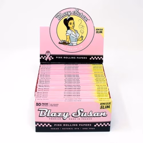 Rolling Papers Blazy Susan Pink King Size