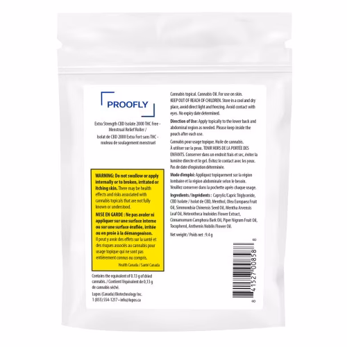 Extra Strength CBD Isolate 2000 THC Free-Menstrual Relief