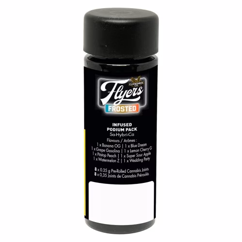 Claybourne - Frosted Flyers Infused Podium Pack (8 x 0.35g)