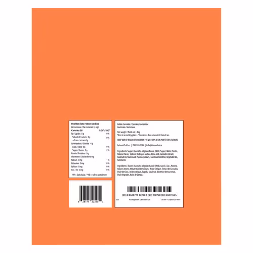 Leisure Club - Tangerine Splash Live Rosin VIP - Sativa Multi Pack
