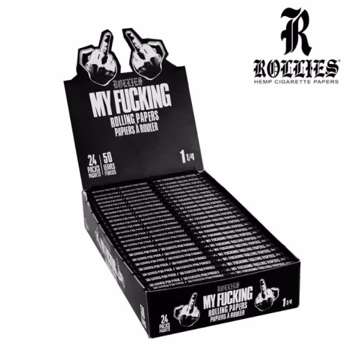 Rolling Papers Rollies My F*cking Rolling Paper 1 1/4 Size Pack/50